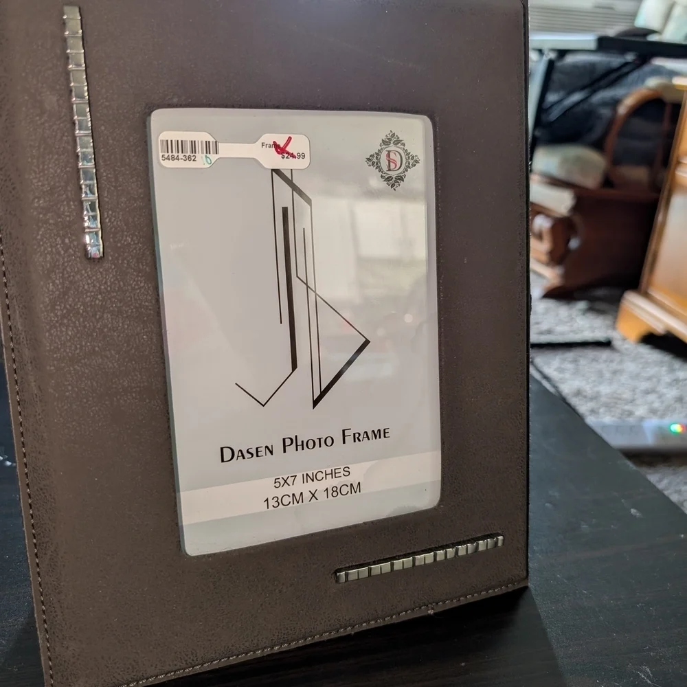 Faux Leather 5x7 Frame
